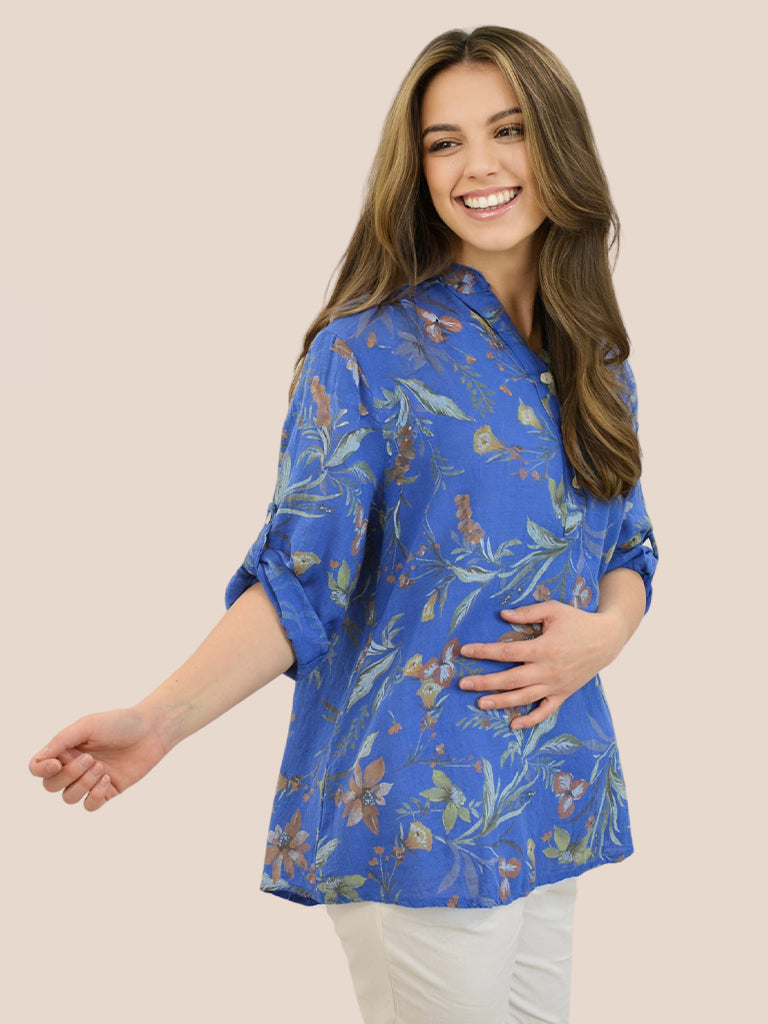 Cotton Floral Top