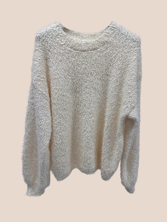 Lurex Fluffy Jumper