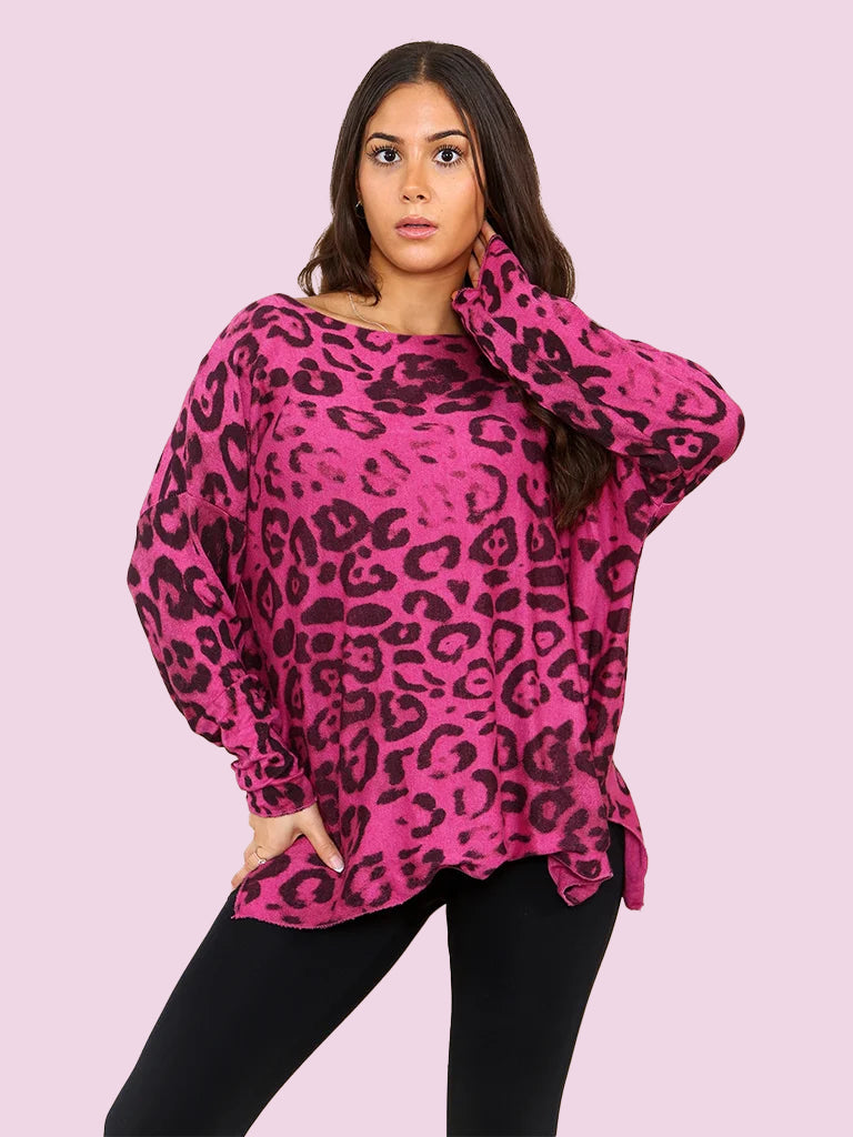 Animal Print Top