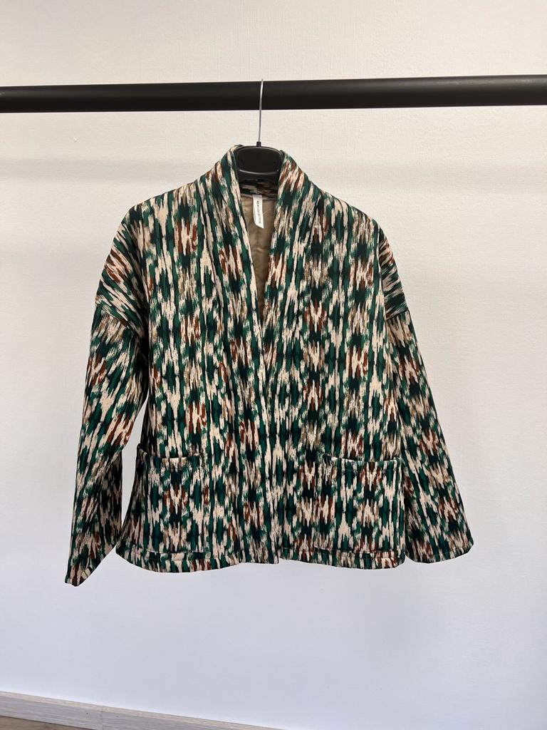 Printed Kimono Jacket