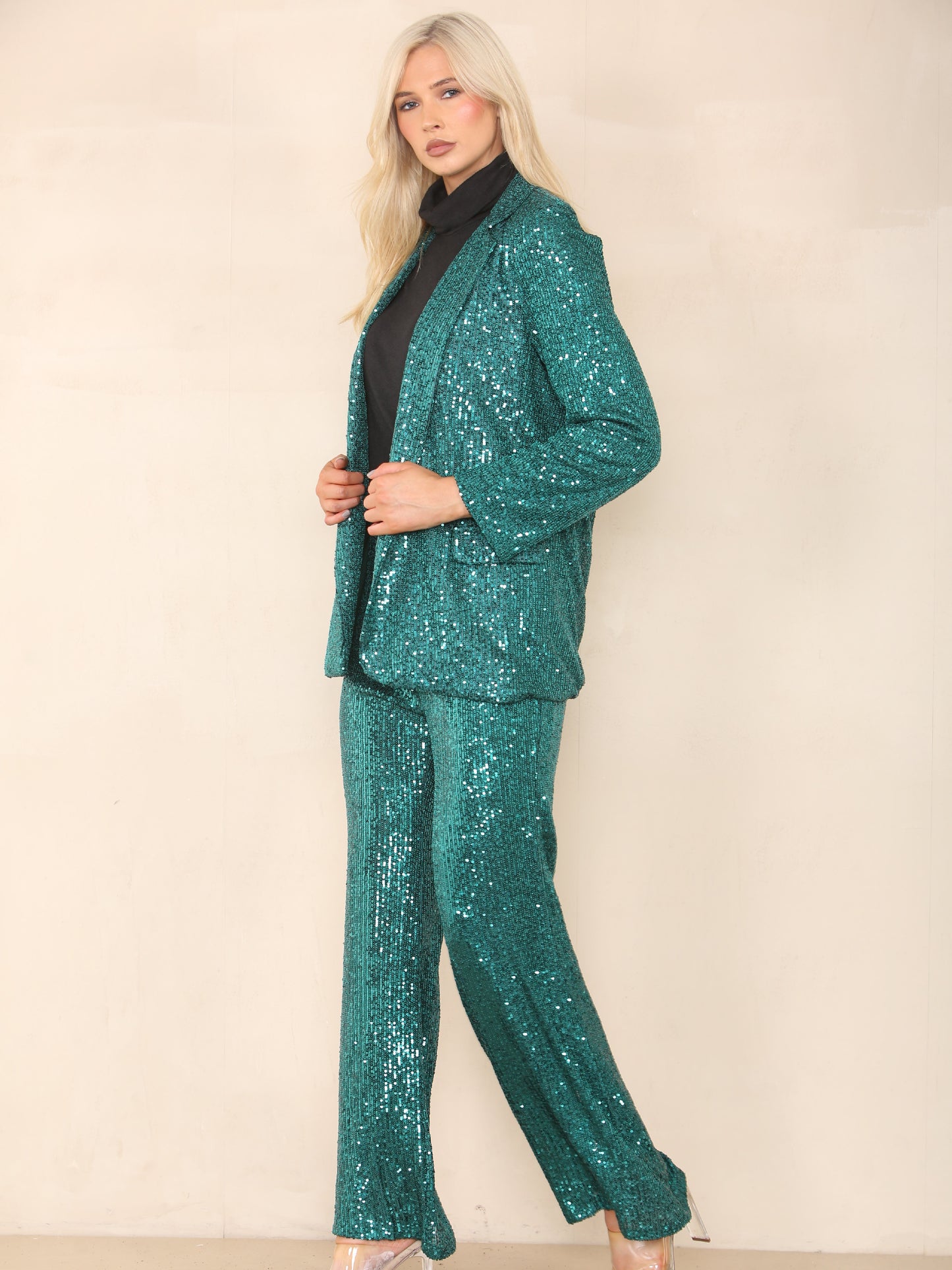 Sequin Blazer