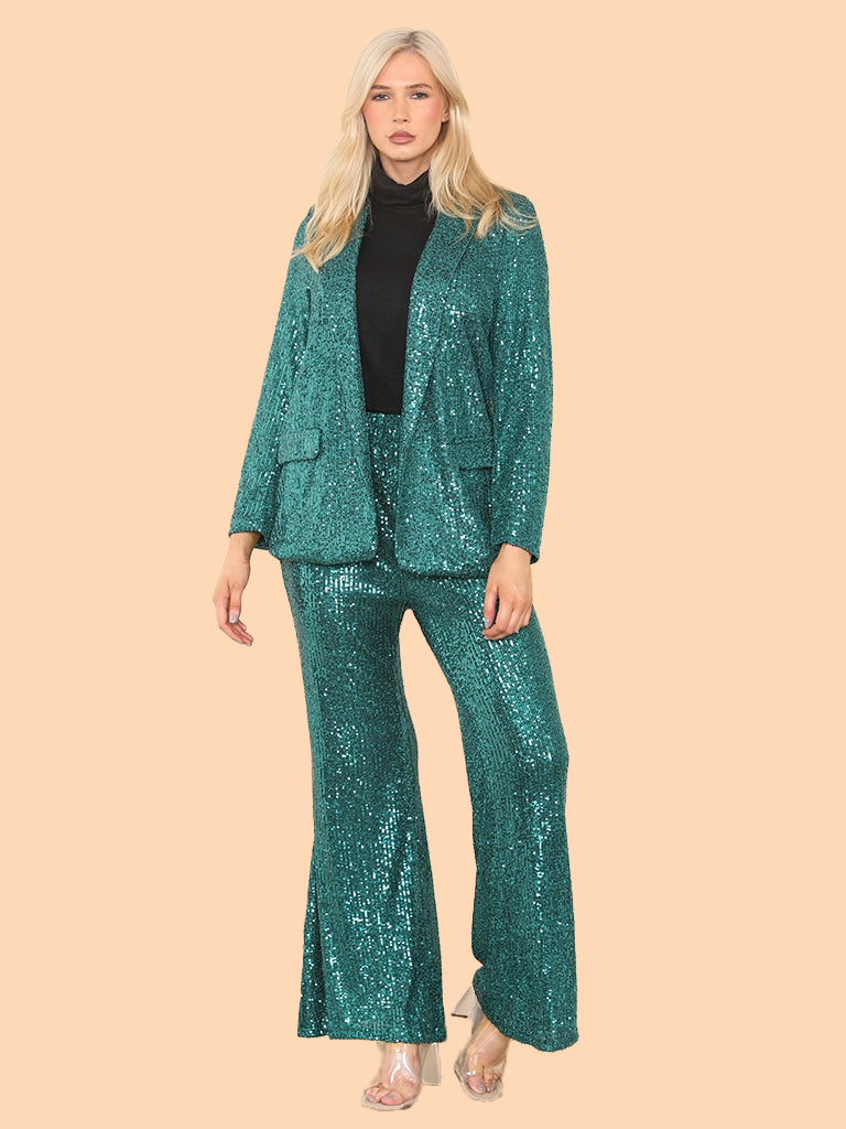 Sequin Blazer