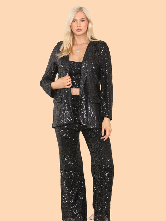 Sequin Blazer