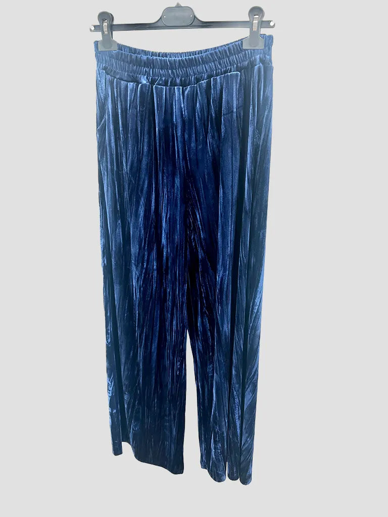 Crushed Velour Trouser