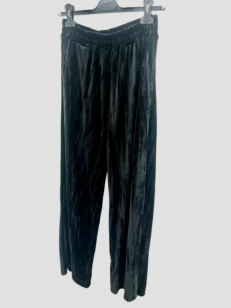 Crushed Velour Trouser